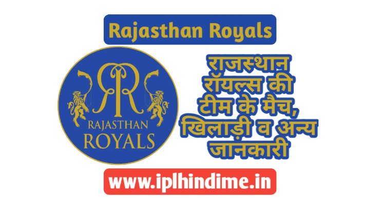 राजस्थान रॉयल्स टीम 2021 | Rajasthan Royals Team 2021